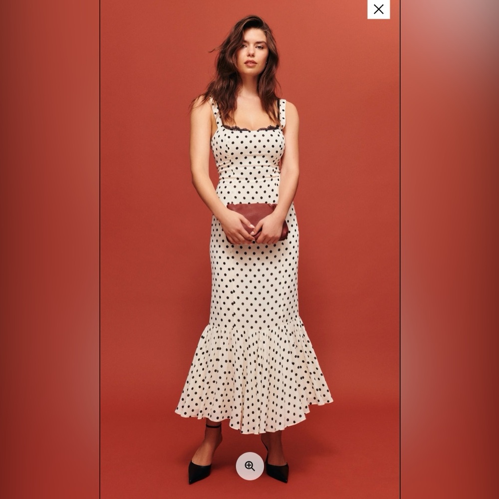 NWT Reformation Irisa Dress in Portofino 2P